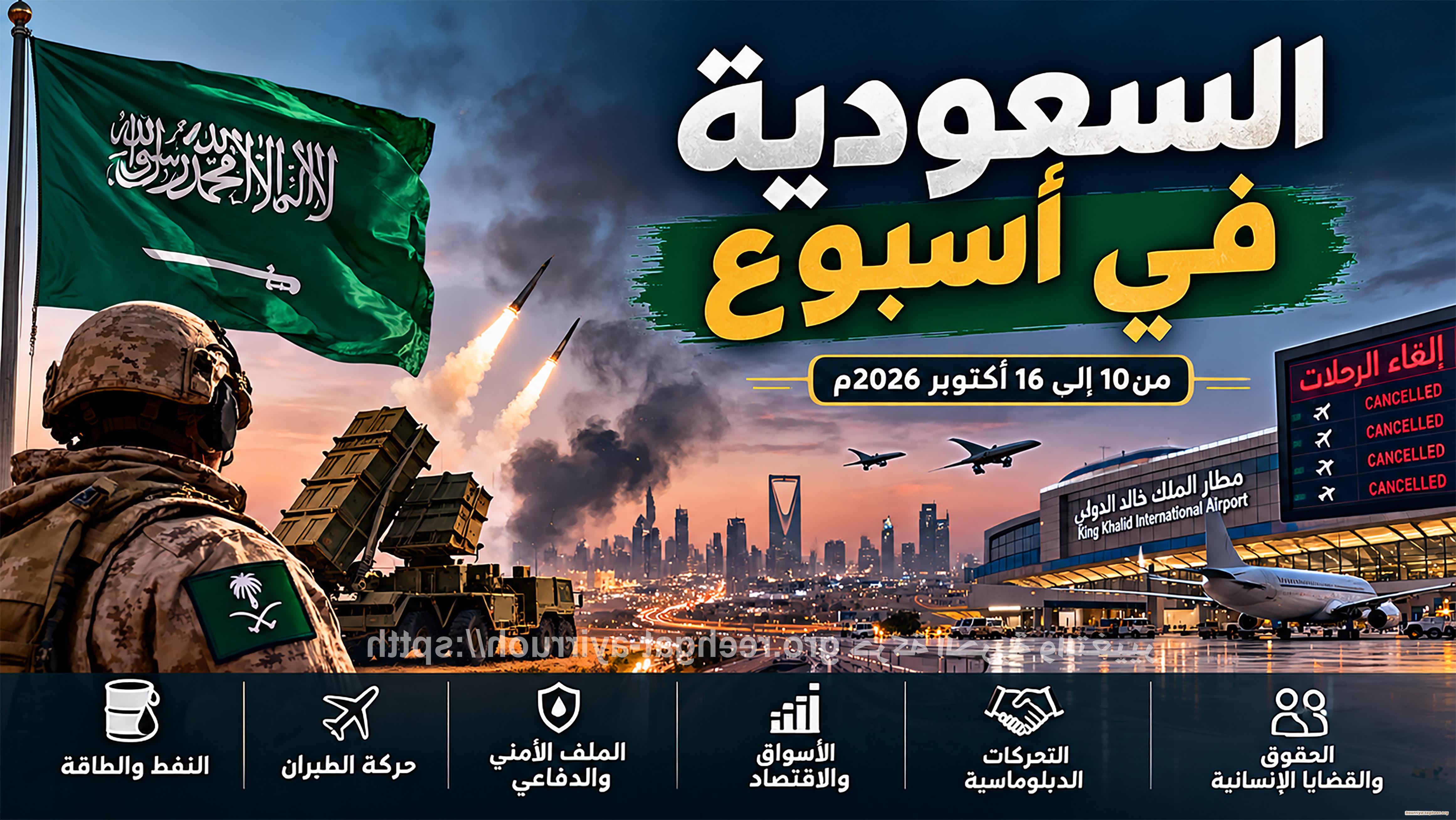 السعودية في أسبوع من 10 إلى 16 أكتوبر 2026م